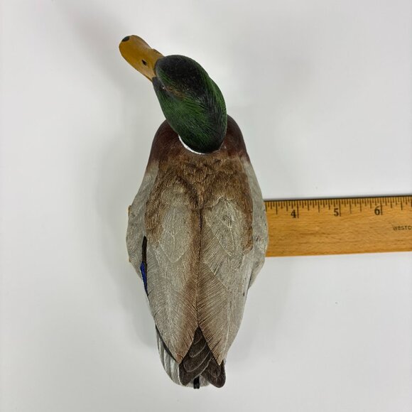 Vintage Mallard Drake Mallard Male Duck Decoy Waterfowl Collection Canada - Picture 10 of 10